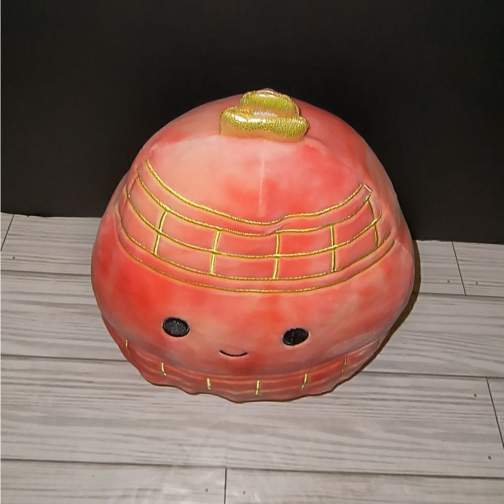 Squishmallows JOLLY the PINK Ornament Plush Stuffed Animal Tie Dye Orange 8 inch - Picture 7 of 7